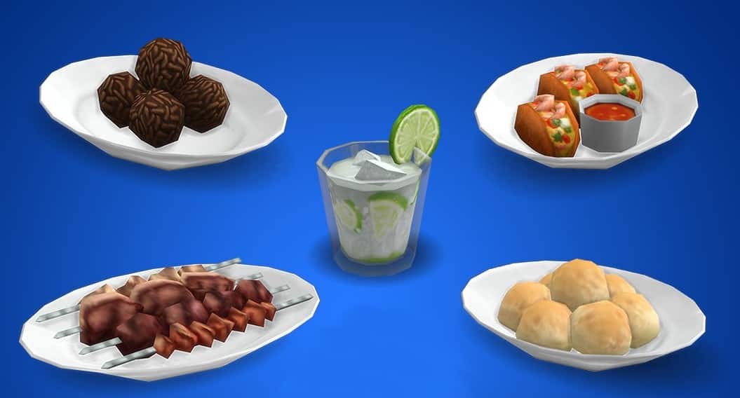 Sims 4 dia de spa | android, ea games, ios, maxis, mobile, pc, singleplayer, the sims 4 | agora tem comida brasileira em the sims 4 | 0146d18b comidas | notícias