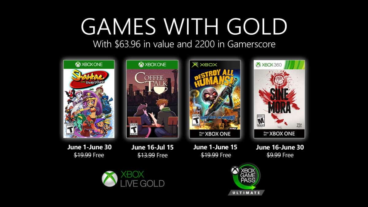 Games with gold junho/2020: games foram revelados | 06e855e7 games with gold junho | xbox live gold | games with gold junho 2020 xbox live gold