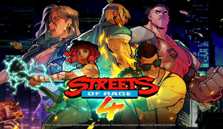 Streets of rage 4: jogo chegará no final de abril! | 10c26989 keyart v5 | notícias | streets of rage 4 notícias