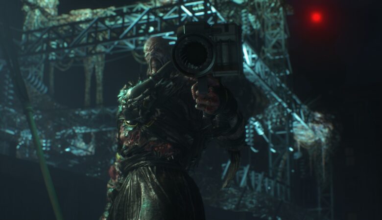 Resident evil 3 remake: demo estará disponível essa semana! | 1195025e1d82dedbb7c0. 34371987 re3 nemesis rocketlauncher2 1 | capcom | resident evil 3 remake capcom