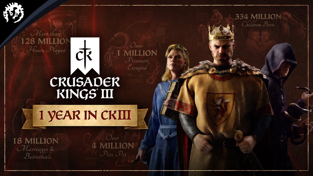 Veja o que rolou em um ano de crusader kings iii | 1280e729 | mac os | ano de crusader kings iii mac os