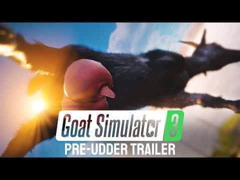 Goat simulator 3 trava contra pc e consoles em novembro | 5f92a334 hqdefault | playstation 5 | lançamento de two point campus playstation 5