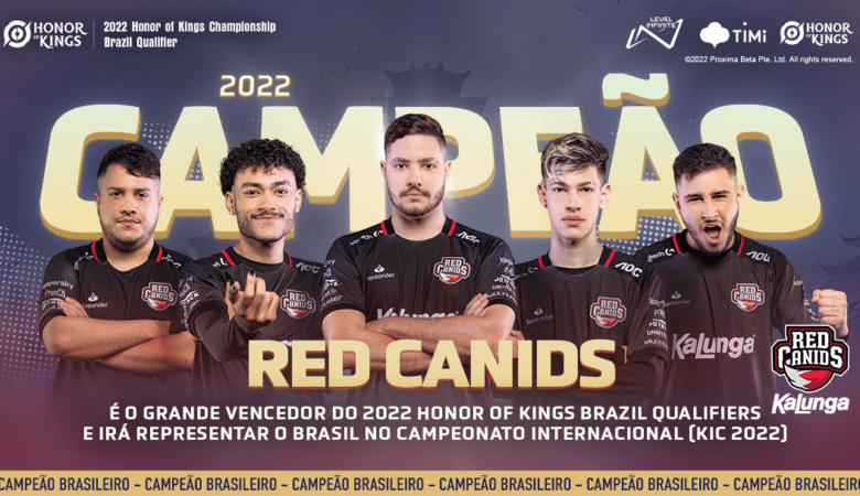 Honor of kings e intel | level infinite | red canids vence a 2022 honor of kings international championship brazil qualifier  | 6c8850b0 imagem 2022 11 02 093850843 | level infinite