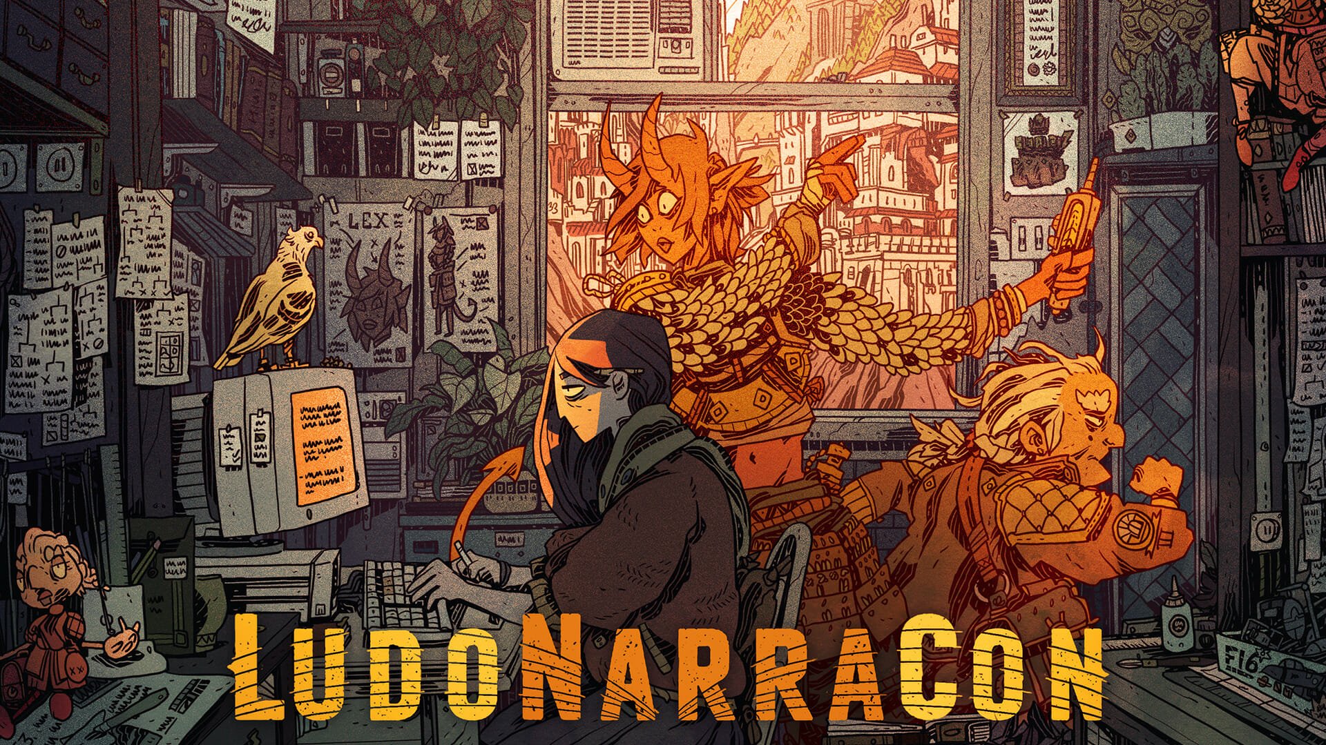 Ludonarracon retornará em abril de 2020 | lnc key art final landscape | notícias | ludonarracon notícias