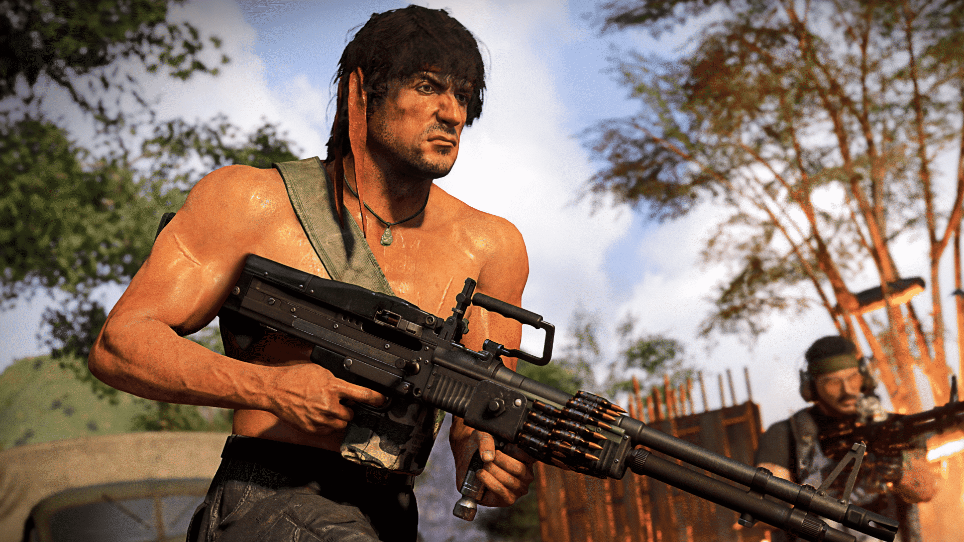 Rambo é um dos personagens famosos em call of duty: warzone