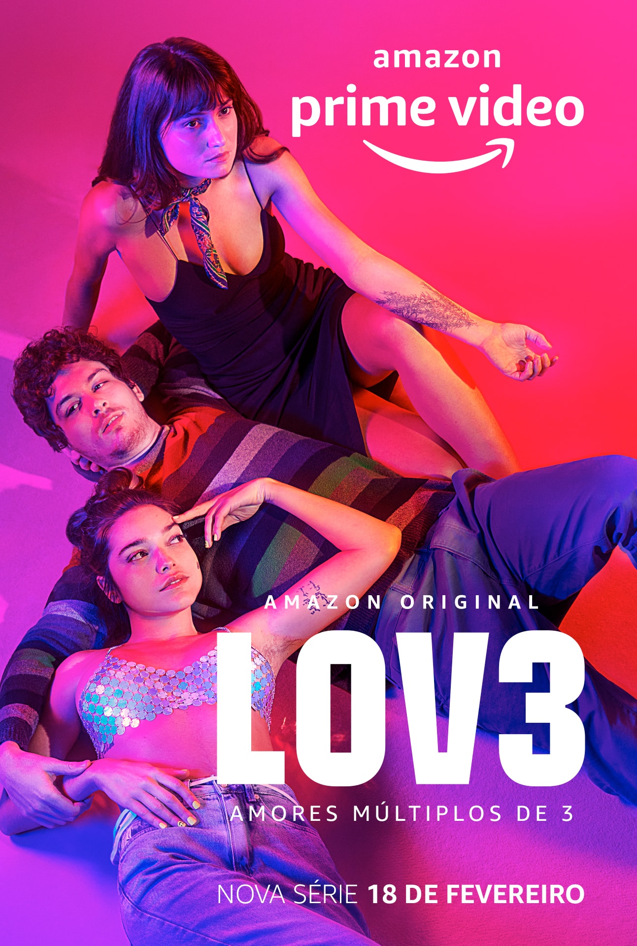 Lov3 | lov3, prime video, series, series brasileiras | lov3: série brasileira do prime video ganha poster oficial e data de estreia | b592d3b5 lov3 | filmes / séries