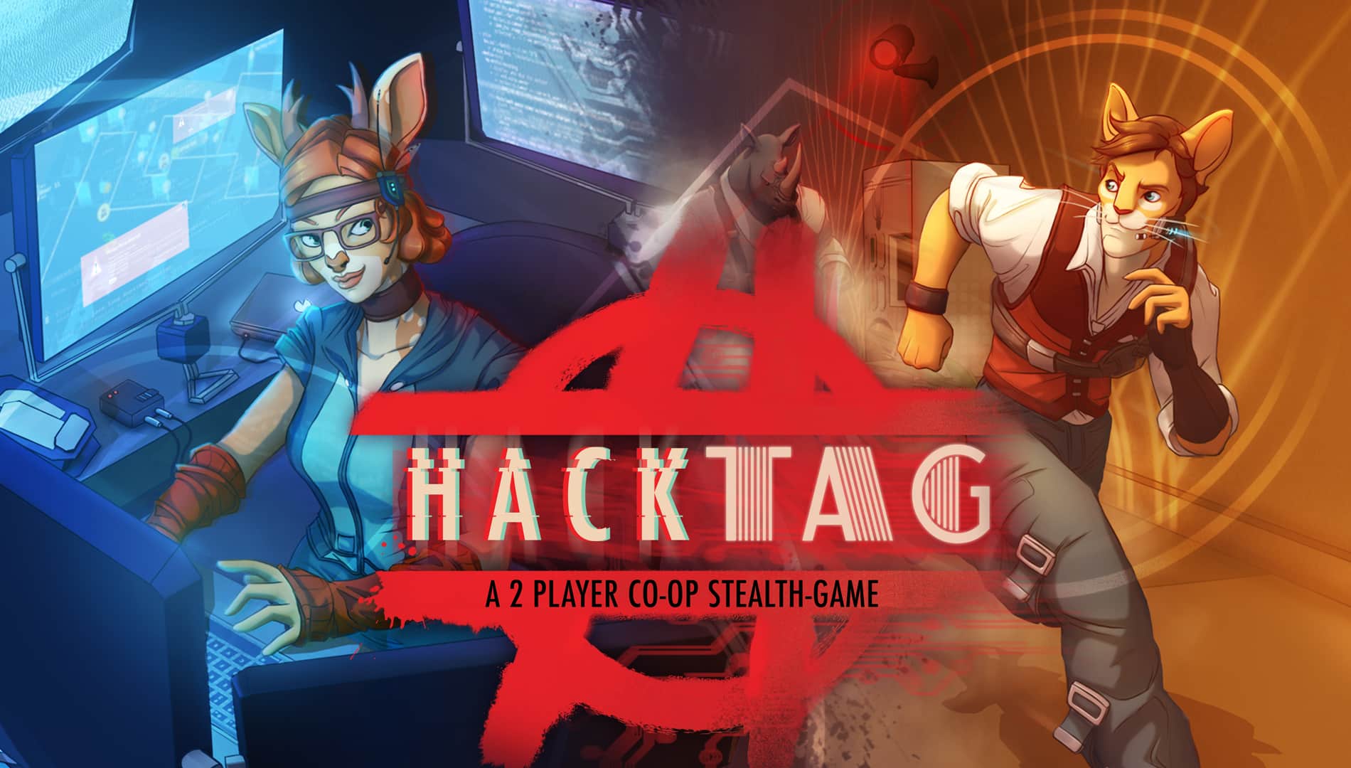 Hacktag: conheça o game! | b69ae17b 1 hacktag keyart. Png | supergiants | hacktag supergiants