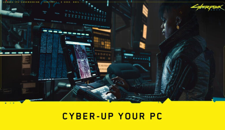 Cyberpunk 2077: concurso "cyber-up your pc" está aberto! | bd718115 capa cd projekt red anuncia concurso de casemod cyber up your pc inspirado em cyberpunk 2077. Png | cd projekt red, cyberpunk 2077 | cyberpunk 2077 notícias