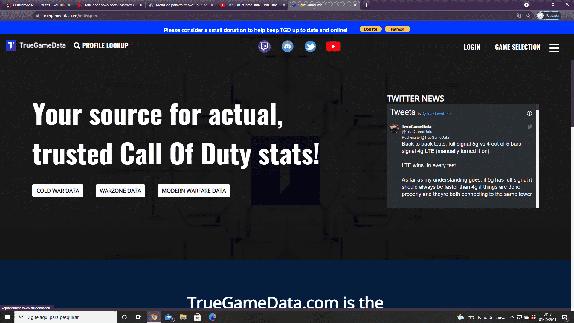 O que é true game data? Conheça o principal site sobre call of duty