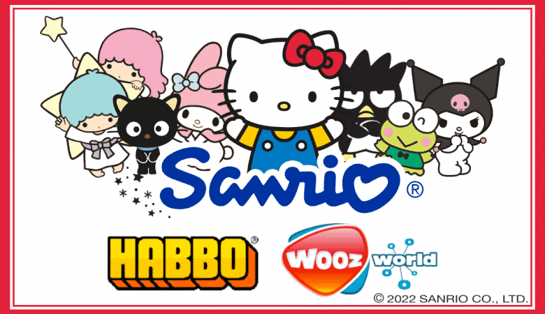Sanrio lança novos personagens no metaverso no habbo e woozworl | df64bc65 sanrio | azerion, bare tree media, habbo hotel, hello kitty, multiplayer, pc, sanrio, woozworl | sanrio lança novos personagens notícias