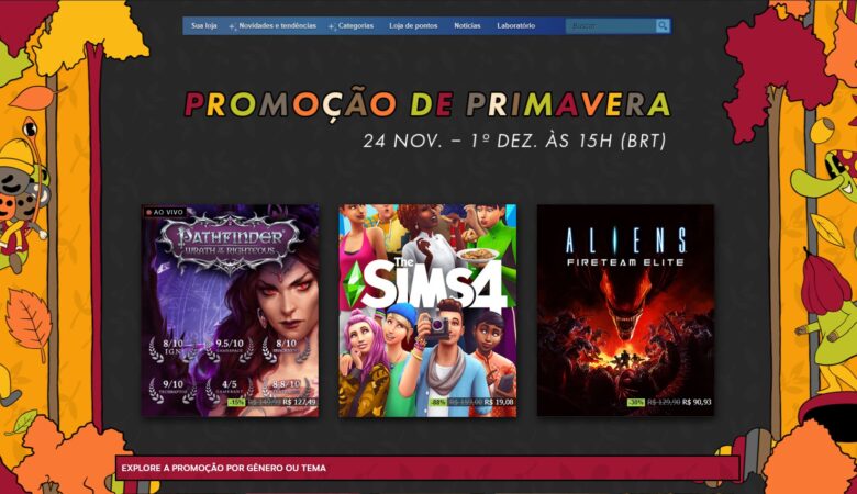 Black friday of games in the main stores with 90% discount | ea4f2e4a steam | black friday, epic games, multiplayer, cloud, pc, promotion, steam | black friday gaming news