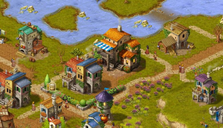 Townsmen - a kingdom rebuilt: game chega esta semana | screenshot. Townsmen a kingdom rebuilt the seaside empire. 1200x675. 2019 12 04. 1 | steam | townsmen steam