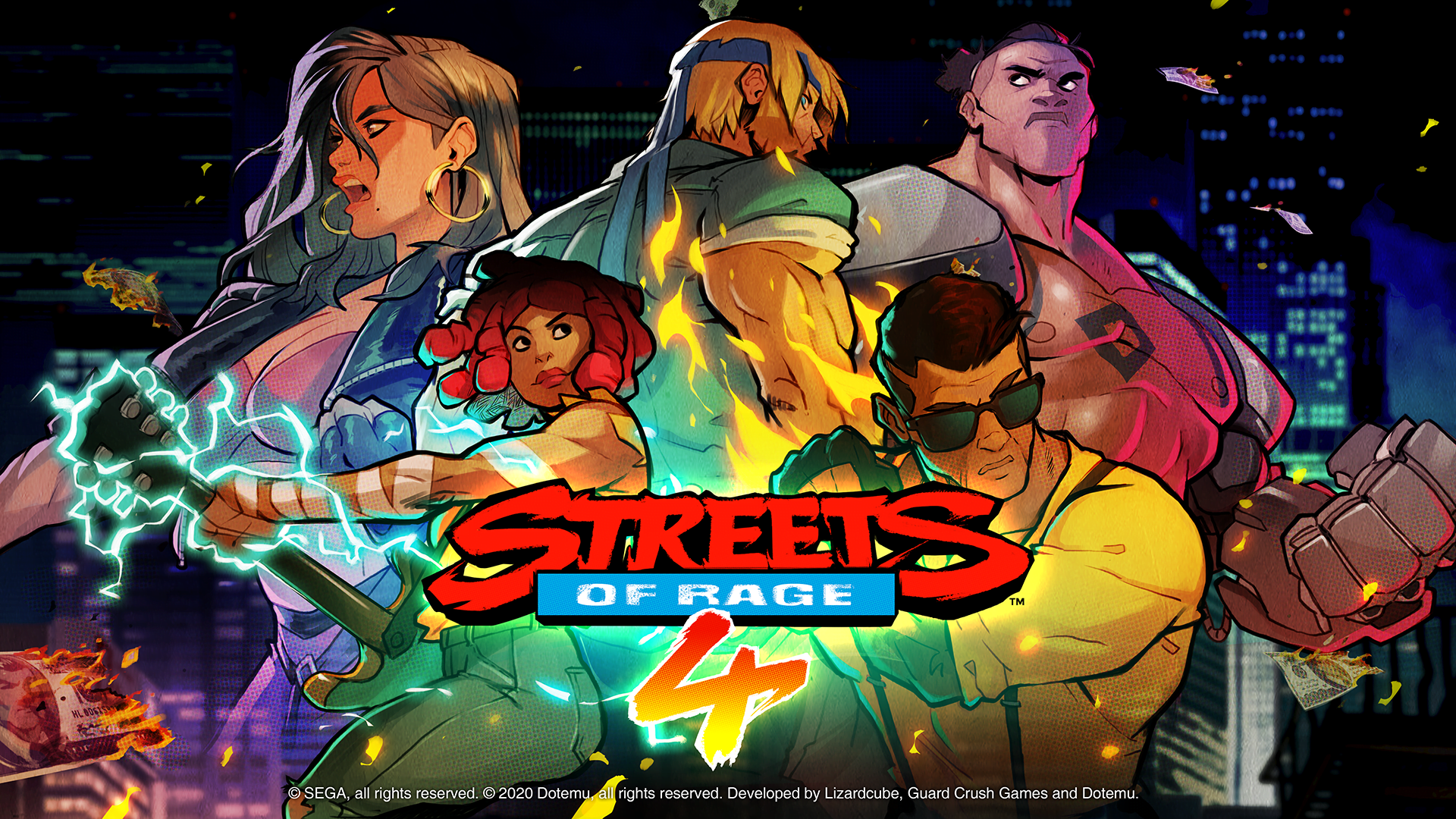 Streets of rage 4: jogo chegará no final de abril! | 10c26989 keyart v5 | married games notícias | streets of rage | streets of rage 4