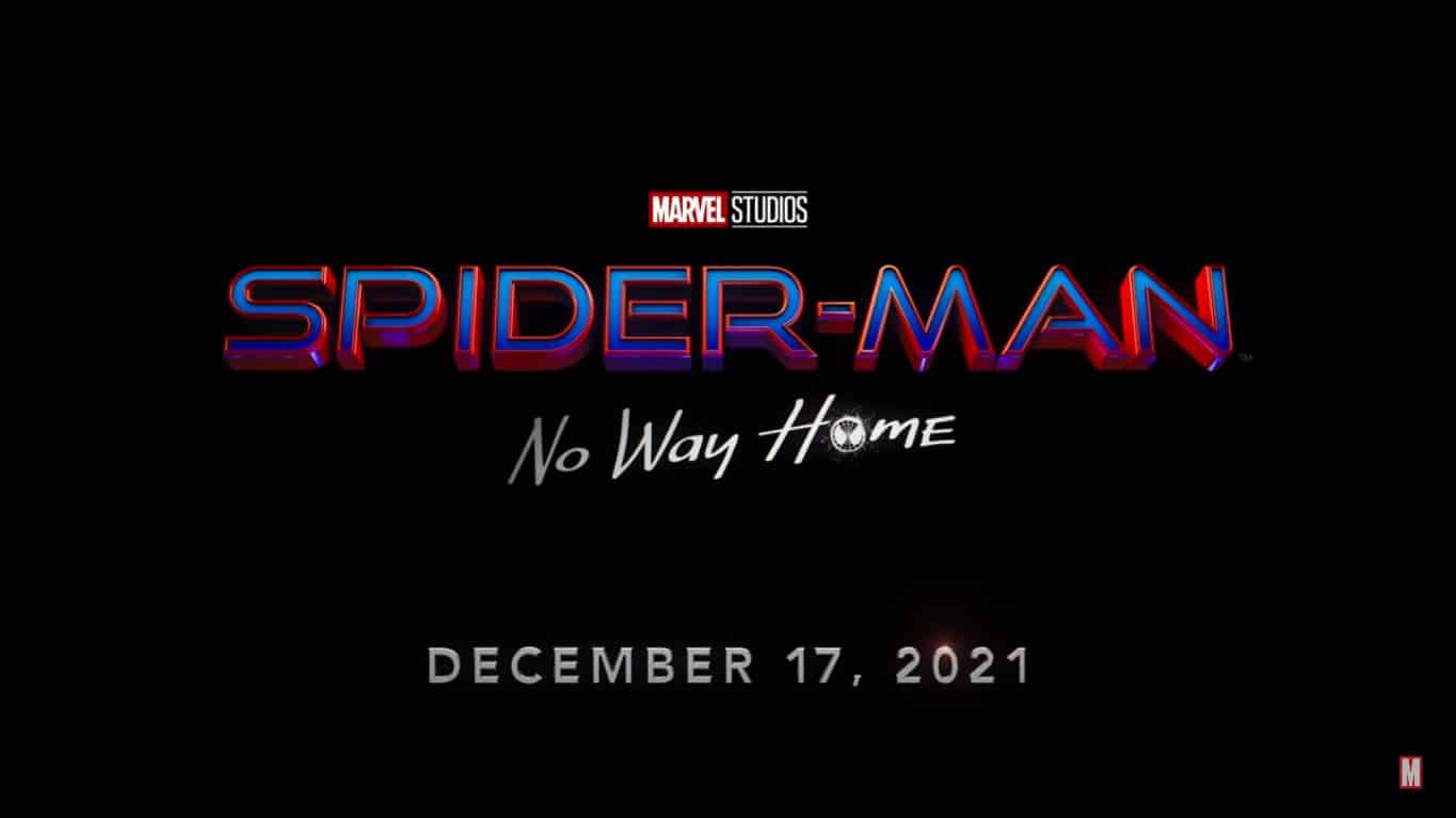 Logo oficial de spider-man: no way home | marvel mcu universo marvel