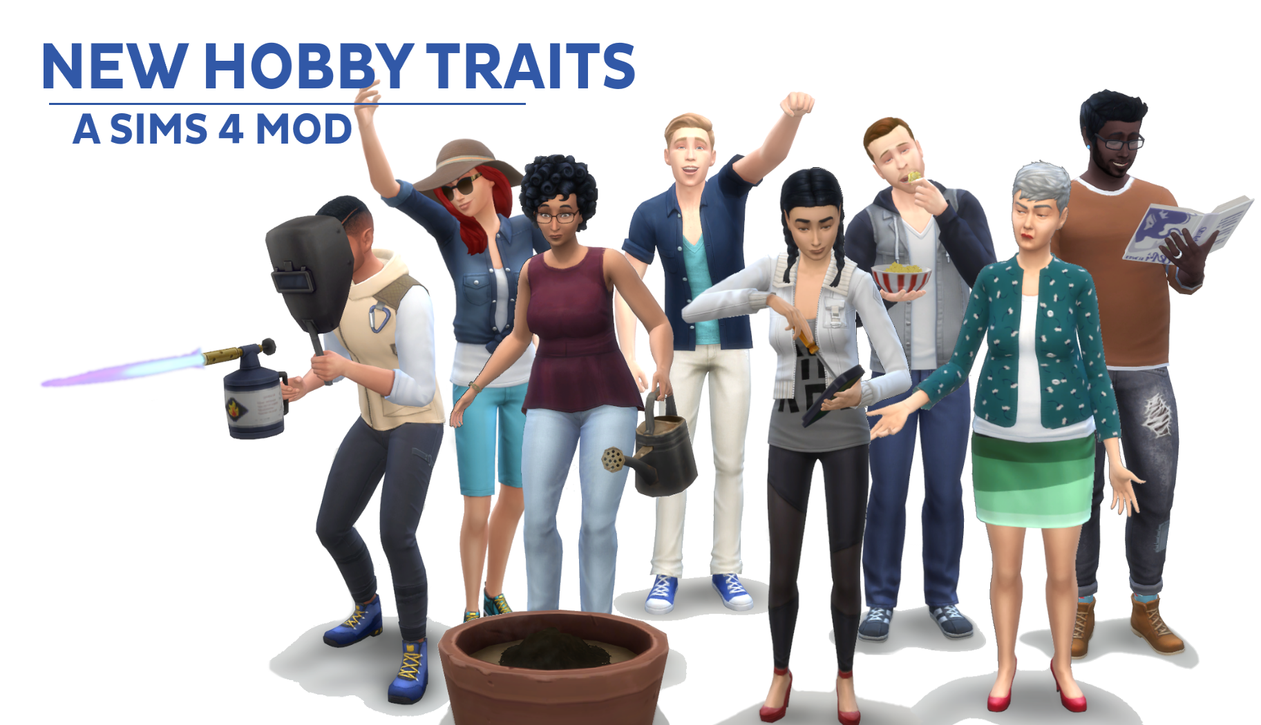 Mods de the sims 4 adiciona novos traços de hobbys