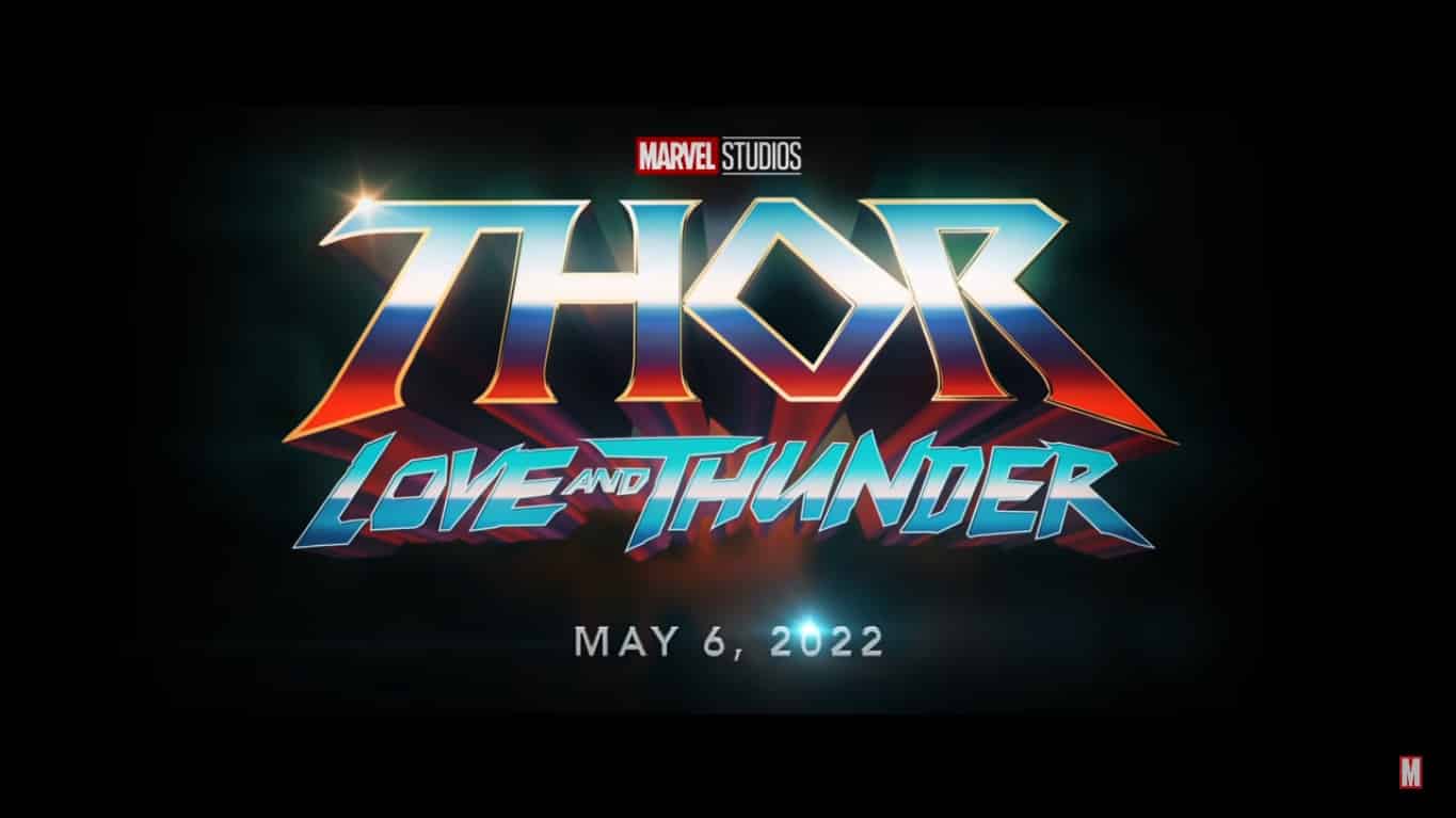 Logo de thor: love and thunder | mcu universo marvel