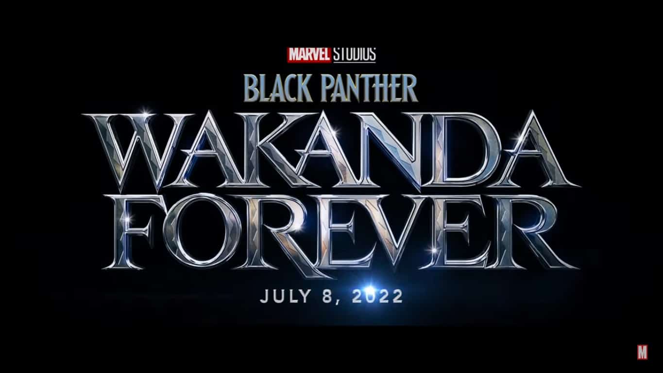 Logo de pantera negra: wakanda forever | mcu universo marvel