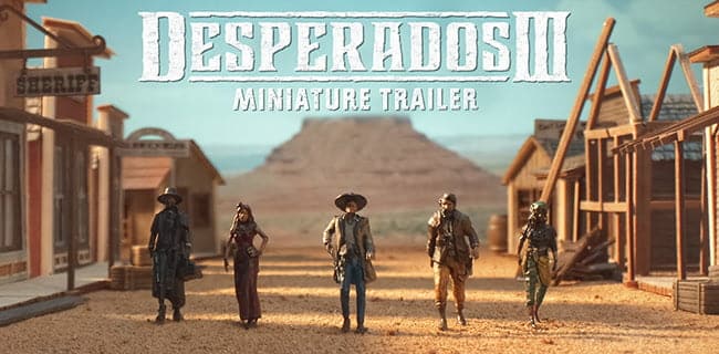 Desperados iii trailer com miniaturas é lançado | b6aab3d2 a5ce 11ea 83f6 42010af009f0 | married games notícias | desperados iii trailer